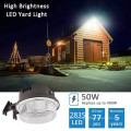 50Watt 6500lm LED Security Area Barn Light Dusk to Dawn Photocell sensor Ultra Bright Yard flood lamp economic Garden ETL cETL